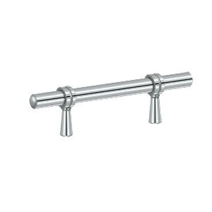 Deltana Hardware Deltana P310 4-3/4" ADJUSTABLE PULL 4-3/4" SOLID BRASS 