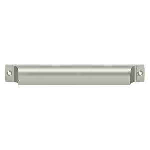 Deltana Hardware Deltana SHP70 EXPOSED SCREWS RECTANGULAR SHELL PULL 7" SOLID BRASS 