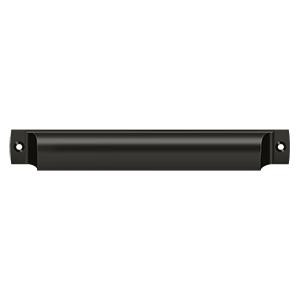Deltana Hardware Deltana SHP70 EXPOSED SCREWS RECTANGULAR SHELL PULL 7" SOLID BRASS 