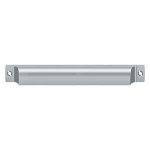 Deltana Hardware Deltana SHP70 EXPOSED SCREWS RECTANGULAR SHELL PULL 7" SOLID BRASS 