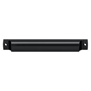 Deltana Hardware Deltana SHP70 EXPOSED SCREWS RECTANGULAR SHELL PULL 7" SOLID BRASS 