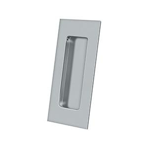 Deltana Hardware Deltana FP40 FLUSH PULL, RECTANGULAR, HD, 4" X 1-7/8" X 7/16", SOLID BRASS 