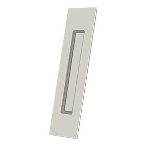 Deltana Hardware Deltana FP10225 FLUSH PULL, RECTANGULAR, HD, 10" X 2-1/4" X 1/2", SOLID BRASS 