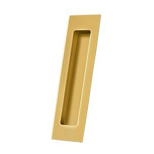 Deltana Hardware Deltana FP7178 FLUSH PULL, RECTANGULAR, HD, 7" X 1-7/8" X 3/8", SOLID BRASS 