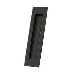Deltana Hardware Deltana FP7178 FLUSH PULL, RECTANGULAR, HD, 7" X 1-7/8" X 3/8", SOLID BRASS 