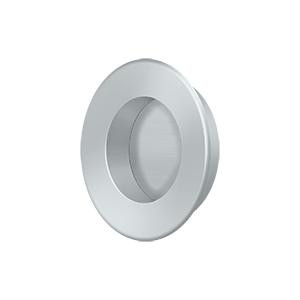 Deltana Hardware Deltana FP178 FLUSH PULL, ROUND, HD, 1-7/8", SOLID BRASS 