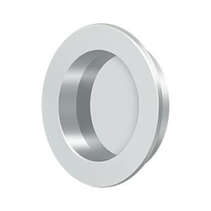Deltana Hardware Deltana FP238 FLUSH PULL , ROUND, HD, 2-3/8", SOLID BRASS 