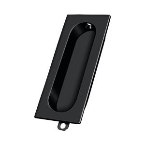 Deltana Hardware Deltana FP222 FLUSH PULL, RECTANGLE, 3-1/8" X 1-3/8" X 1/2" SOLID BRASS 