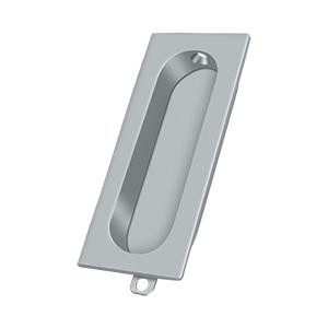 Deltana Hardware Deltana FP222 FLUSH PULL, RECTANGLE, 3-1/8" X 1-3/8" X 1/2" SOLID BRASS 