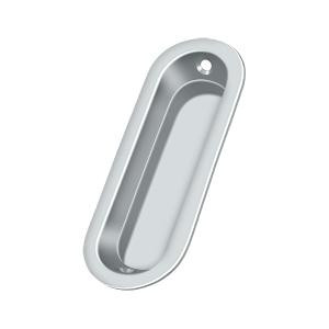 Deltana Hardware Deltana FP223 FLUSH PULL, OBLONG, 3-1/2" X 1-1/4" X 3/8" SOLID BRASS 