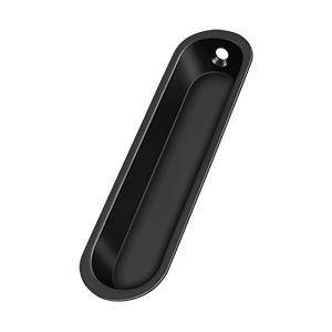 Deltana Hardware Deltana FP828 FLUSH PULL, 4" X 1" X 1/2" SOLID BRASS 