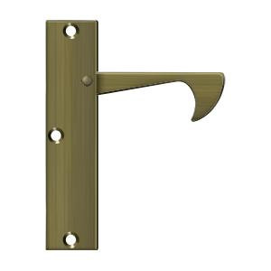 Deltana Hardware Deltana EPT425 EDGE PULLS-THIN, 4-1/4" X 1" X 3/8" SOLID BRASS 