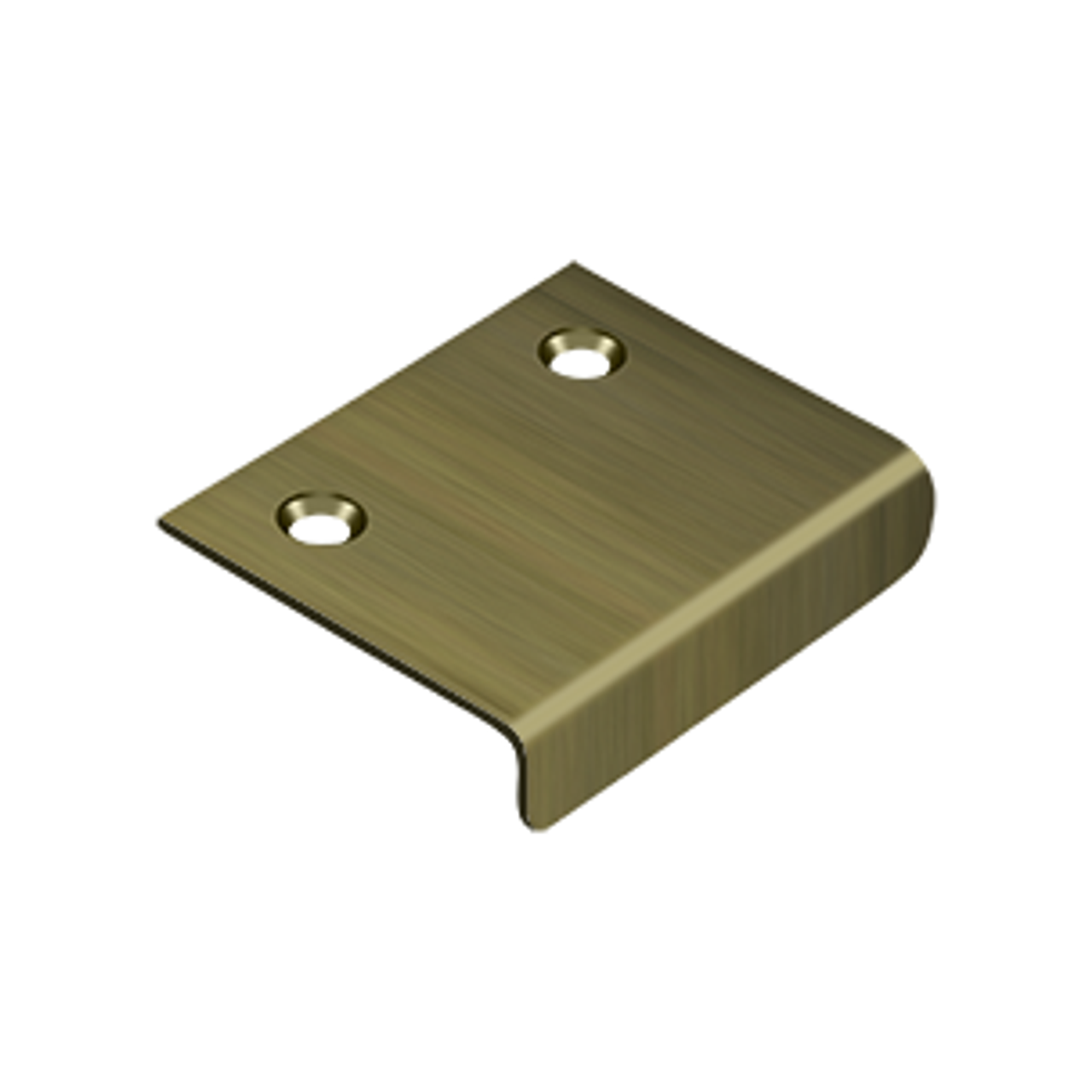 Deltana DCM215 DRAWER, CABINET, MIRROR PULL, 2" X 1-1/2" SOLID BRASS