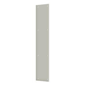 Deltana Hardware Deltana PP3520 PUSH PLATE 3-1/2" X 20" SOLID BRASS & STAINLESS STEEL 