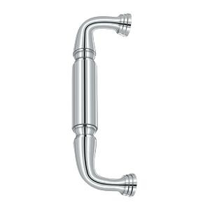 Deltana Hardware Deltana DP2574 DOOR PULL WITHOUT ROSETTE, 8" SOLID BRASS 