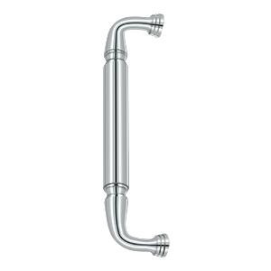 Deltana Hardware Deltana DP2575 DOOR PULL WITHOUT ROSETTE, 10" SOLID BRASS 