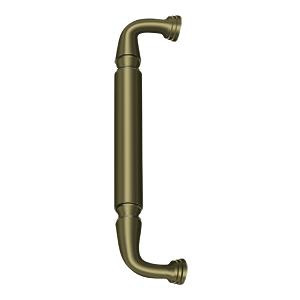 Deltana Hardware Deltana DP2575 DOOR PULL WITHOUT ROSETTE, 10" SOLID BRASS 