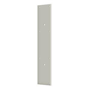 Deltana Hardware Deltana PPH3520 PUSH PLATE 20" FOR 10" DOOR PULL SOLID BRASS 