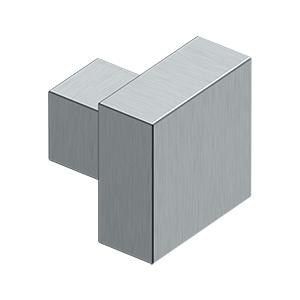 Deltana Hardware Deltana KS125 MODERN SQUARE KNOB, 1-1/4" X 1-1/4", SOLID BRASS 