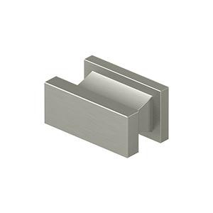 Deltana Hardware Deltana AN138 CONTEMPORARY KNOB, ANVIL, 3/4" X 1-1/2" X 7/8" SOLID BRASS 