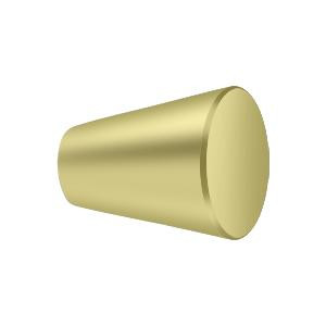 Deltana Hardware Deltana KC24 KNOB CONE CABINET 1-1/8" SOLID BRASS1" SOLID BRASS 