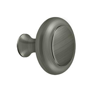 Deltana Hardware Deltana KRB175 1-3/4" KNOB HD W/ GROOVE SOLID BRASS 