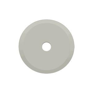 Deltana Hardware Deltana BPRK125 BASE PLATE FOR KNOBS, 1-1/4" DIAMETER SOLID BRASS 