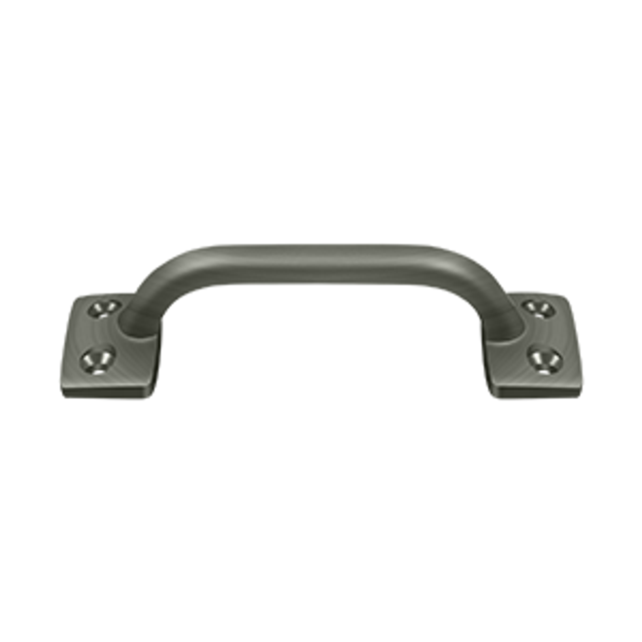 Deltana WP026 PULL, 4" OVERALL SOLID BRASS