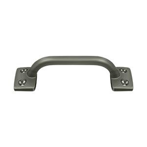 Deltana Hardware Deltana WP026 PULL, 4" OVERALL SOLID BRASS 
