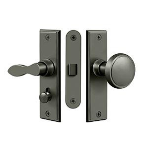 Deltana Hardware Deltana SDML334 STORM DOOR LATCH, SQUARE, MORTISE LOCK SOLID BRASS 