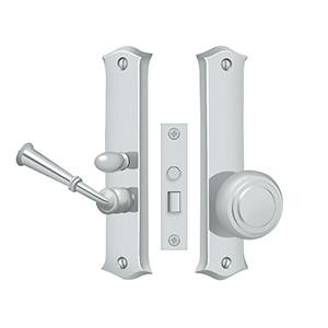 Deltana Hardware Deltana SDL688 STORM DOOR LATCH, CLASSIC, MORTISE LOCK SOLID BRASS 