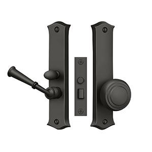 Deltana Hardware Deltana SDL688 STORM DOOR LATCH, CLASSIC, MORTISE LOCK SOLID BRASS 