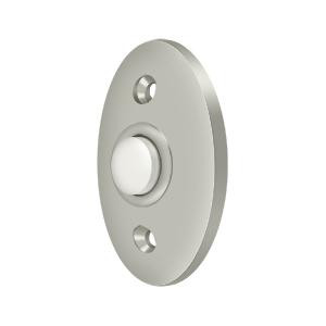 Deltana Hardware Deltana BBC20 BELL BUTTON, STANDARD SOLID BRASS 