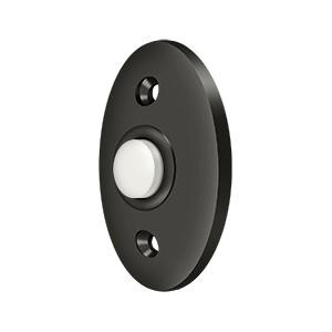 Deltana Hardware Deltana BBC20 BELL BUTTON, STANDARD SOLID BRASS 