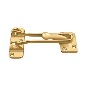 Deltana Hardware Deltana DG425 4" DOOR GUARD SOLID BRASS 