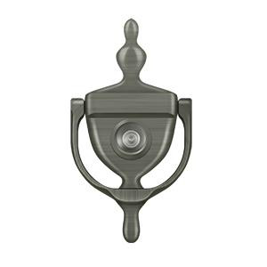 Deltana Hardware Deltana DKV630 DOOR KNOCKER-VIEWER, SOLID BRASS 