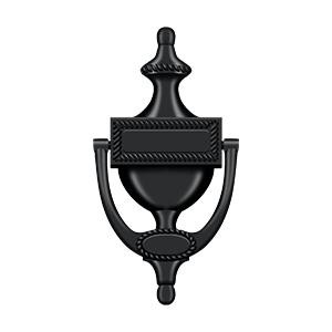 Deltana Hardware Deltana DKR75 DOOR KNOCKER, VICTORIAN ROPE, SOLID BRASS 