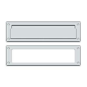 Deltana Hardware Deltana MS211 MAIL SLOT 13-1/8" WITH INTERIOR FRAME SOLID BRASS 