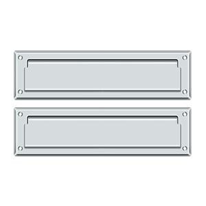 Deltana Hardware Deltana MS212 MAIL SLOT 13-1/8" WITH INTERIOR FLAP SOLID BRASS 