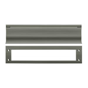 Deltana Hardware Deltana MS0030 MAIL SLOT, HEAVY DUTY SOLID BRASS 
