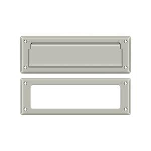 Deltana Hardware Deltana MS626 MAIL SLOT 8-7/8" WITH INTERIOR FRAME SOLID BRASS 