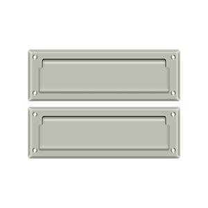 Deltana Hardware Deltana MS627 MAIL SLOT 8-7/8" WITH BACK PLATE SOLID BRASS 