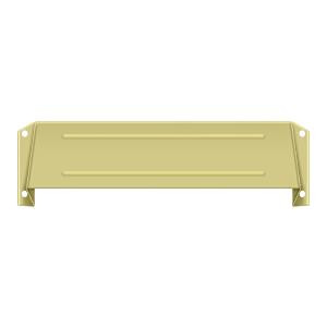 Deltana Hardware Deltana MSH158 LETTER BOX HOOD SOLID BRASS 
