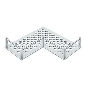Deltana Hardware BATHROOM BASKET HD UNIVERSAL CORNER 9" WBHDUC9 
