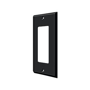 Deltana Hardware Deltana SWP4754 SWITCH PLATE, SINGLE ROCKER SOLID BRASS 