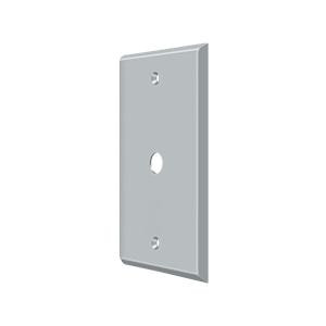 Deltana Hardware Deltana CPC4764 SWITCH PLATE, CABLE COVER PLATE SOLID BRASS 