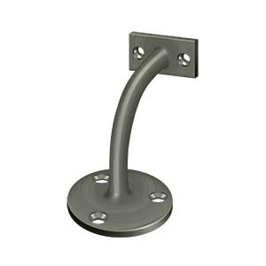 Deltana Hardware Deltana HRC175 HANDRAIL BRACKETS, 3-1/4" PROJECTION LIGHT DUTY SOLID BRASS 