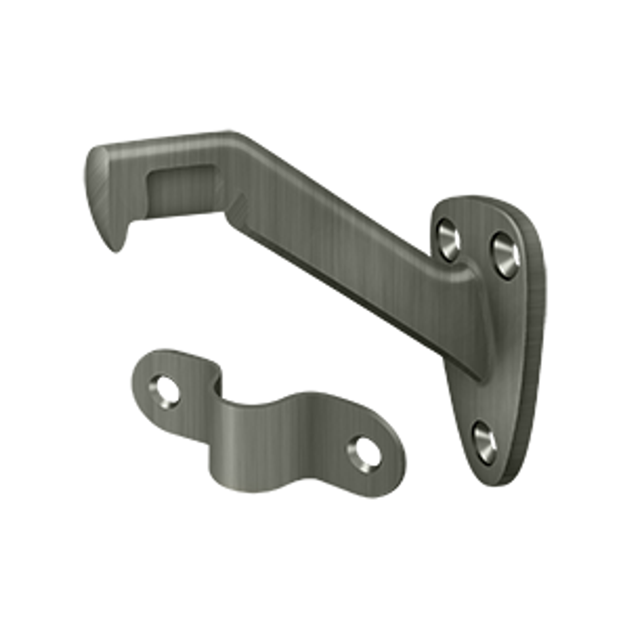 Deltana HRB325 HANDRAIL BRACKETS, 3-3/8" PROJECTION SOLID BRASS Deltana HRB325 HANDRAIL BRACKETS, 3-3/8" PROJECTION SOLID BRASS