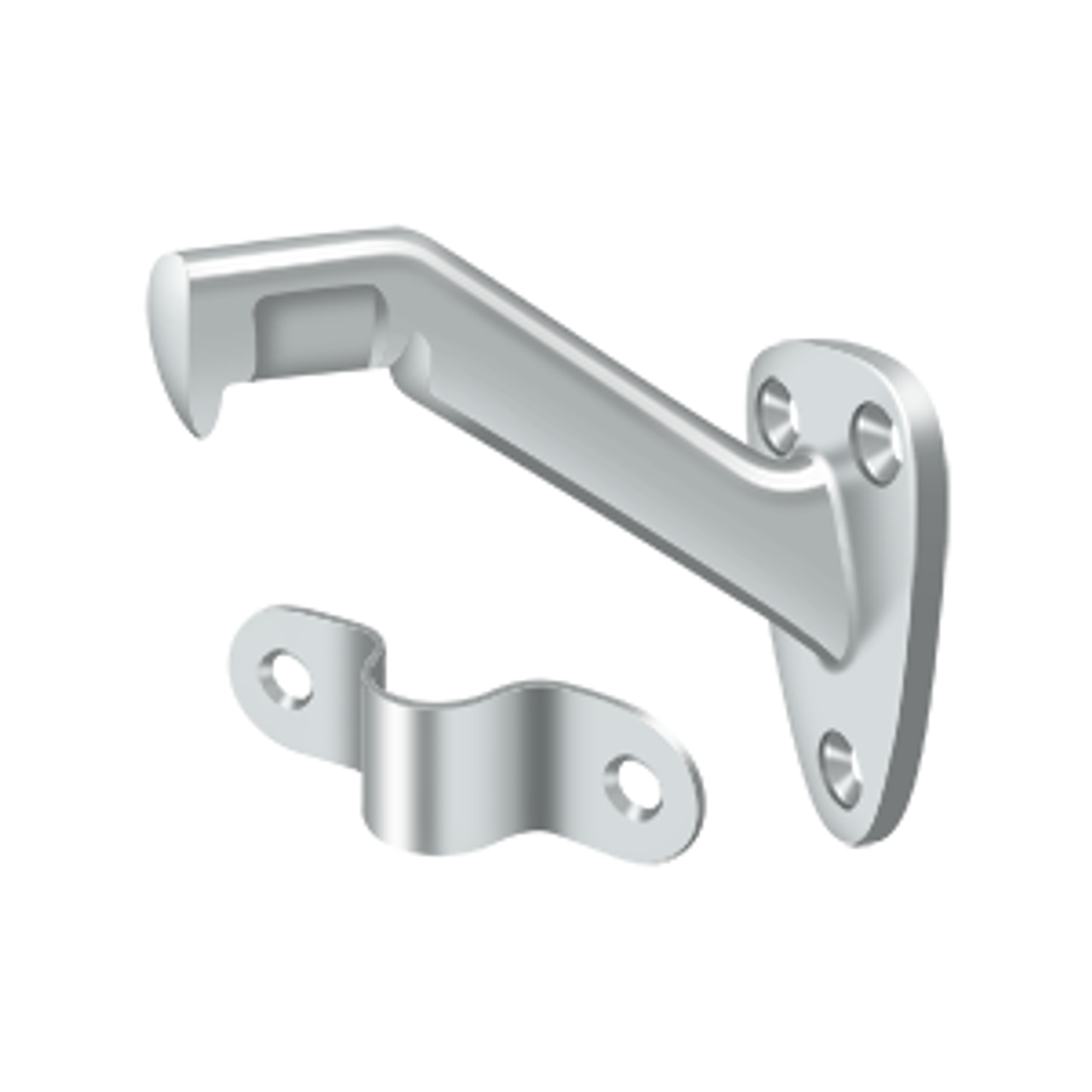 Deltana HRB325 HANDRAIL BRACKETS, 3-3/8" PROJECTION SOLID BRASS Deltana HRB325 HANDRAIL BRACKETS, 3-3/8" PROJECTION SOLID BRASS