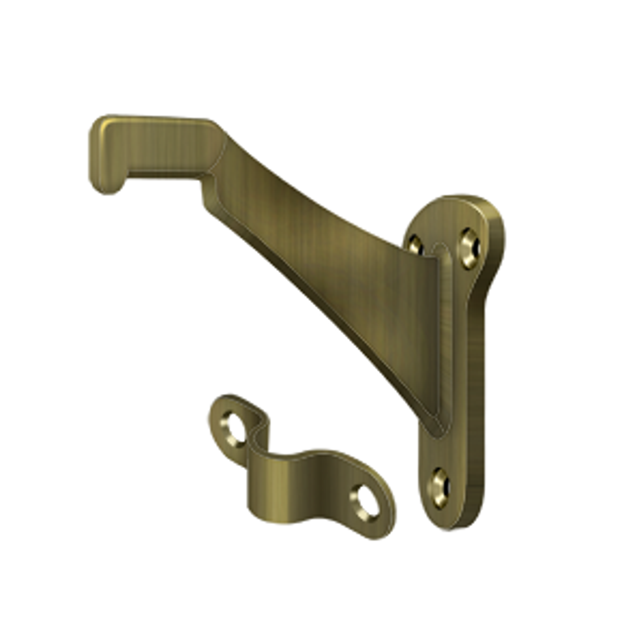 Deltana ZHRBB325 HANDRAIL BRACKETS, ZINC 3-1/4" PROJECTION